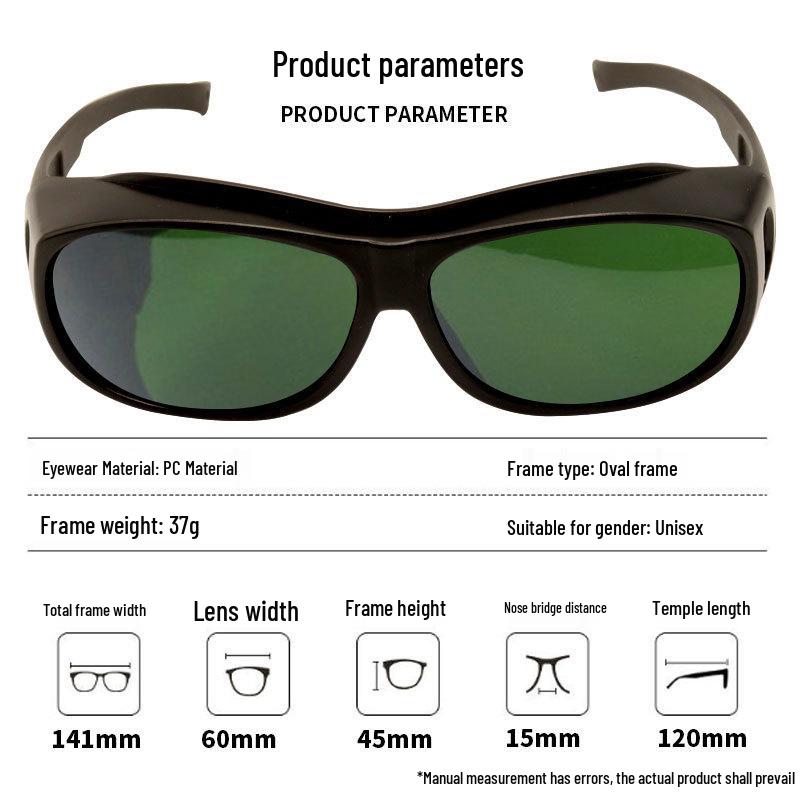 Welding Anti-Laser UV Protective Glasses - Anti-Glare, Arc & Argon Safe