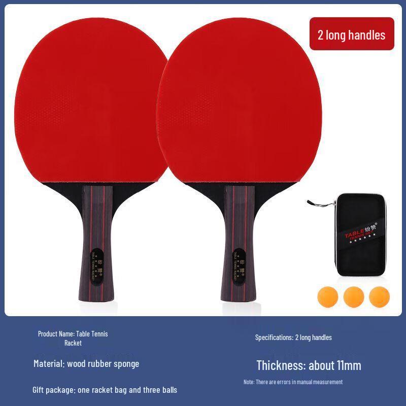 WEZHO 4-Star Table Tennis Racket Set