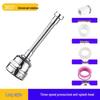 Universal Rotating Kitchen Faucet Extender with Water Saver and Anti-Splash Aerator