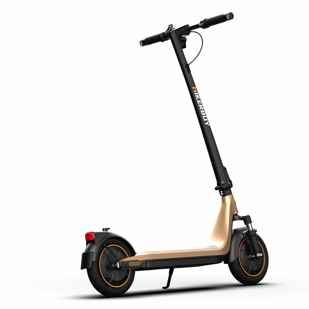 HIKERBOY CURTIS Doppelmotor Erwachsener Outdoor Faltbarer E-Scooter 36V10.4AH Akku 250*2W Motor 10-Zoll-Reifen Elektroroller