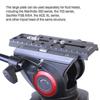 iShoot Camera Quick Release Plate Combo QR Mount Base for Tripod and Video Fluid Manfrotto 500 700 Sachtler FSB XL series Heads series, series,