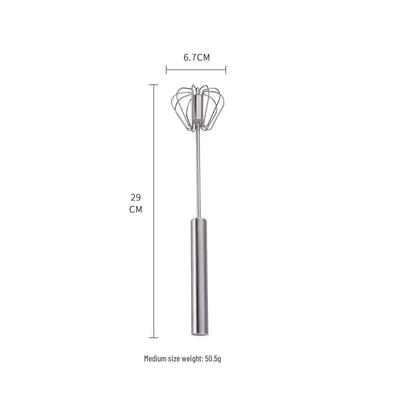 Fouet Semi-Automatique Abay en Acier Inoxydable