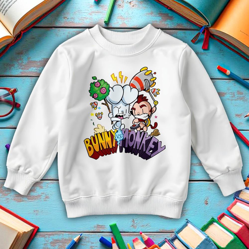 

Bunny vs Monkey Mens World Book Day Sweatshirt Jumper Costume Outfits #WBD XL