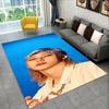 Kpop Felix Stray Kids Music star Carpet Rug for Playroom Bedroom Living Room Sofa Home Decor,kid Area Rug Non-slip Floor Mat