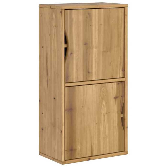 VidaXL Armoire latérale ODDA 40x24x79 cm bois massif pin, armoire, buffet, meuble de rangement de cuisine, meuble de 4103591