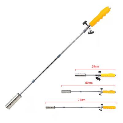 Lanciafiamme pieghevole Macchina per fuochi d'erba Macchina per torcia estesa per erba ossidrica multifunzionale