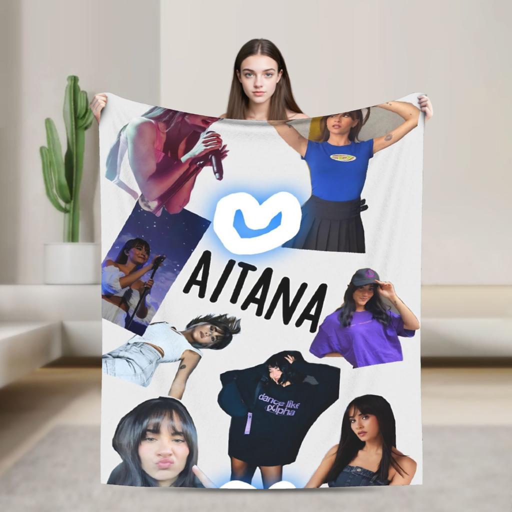 Aitana Throw Blanket for Couch  Soft Cozy Plush Blanket 50x60 Inches Multiple Sizes Bedspreads for All Seasons