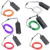 Flexible Water Resistant Glow String with USB Controller Steady/Quick Flashing LED Light Rope Tube 9ft
