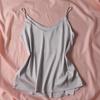 Women's Loose Fit Plus Size Imitation Silk Satin Camisole - Sleeveless Top for Outerwear or Inner Wear