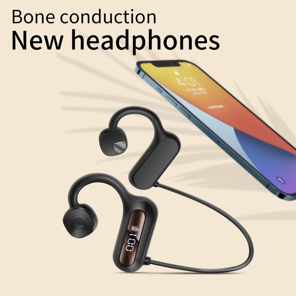 Bone Conduction Second Generation Air Conduction Headset Wireless Bluetooth Headset Sports Running