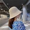 Hat Women's Summer Sunscreen Sunshade Straw Hat Hollow Fashion Cool Tide Versatile Sun Hat Travel Bucket Hat