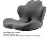 Seat Cushion with Backrest Memory Foam Back And Seat Cushion Pressure Relief Chair Seat Cushion for Office Workers Drivers Long Sitting Hours