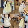 Aesthetic Backpack for Girl Lightweight Backpack Large Capacity Casual Daypacks Travel Rucksack Bag Student School Bag