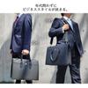 Toyooka Craftsmanship Business Bag Briefcase Made in Japan Extended Gusset Free Standing B4 Commuting [Hirano Bag] Men's