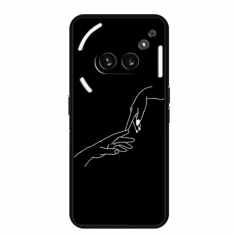 Nothing Phone 2A Luminous Hole TPU Case - Personalized Simple Color Design