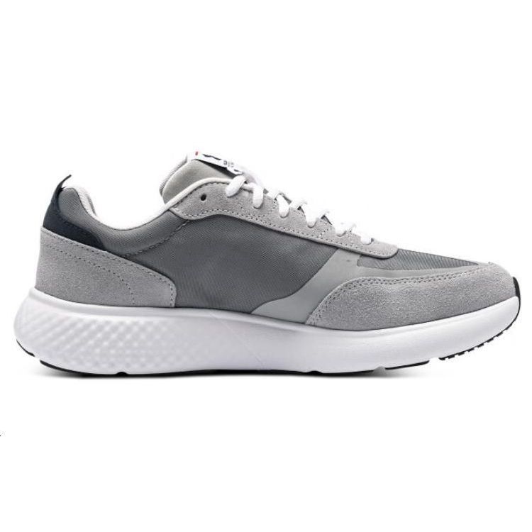 Under Armour Comfortable Versatile Non-Slip Lightweight Low-Top Casual Running Shoes Men Sneaker Gray 3028612-100
