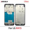 Housing Middle Frame LCD Bezel Plate Panel Chassis For LG K40S K41S K50S K52 Front Frame Housing Bezel Repair
