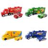 Pixar Cars Hexagon Castle Tent Kids Toy Set With Mack Lightning Mcqueen King Jackson Storm Racers