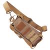 MultiFunctional Military DualPurpose Chest Waist Bag Nylon Material Waterproof Bag(Tan )