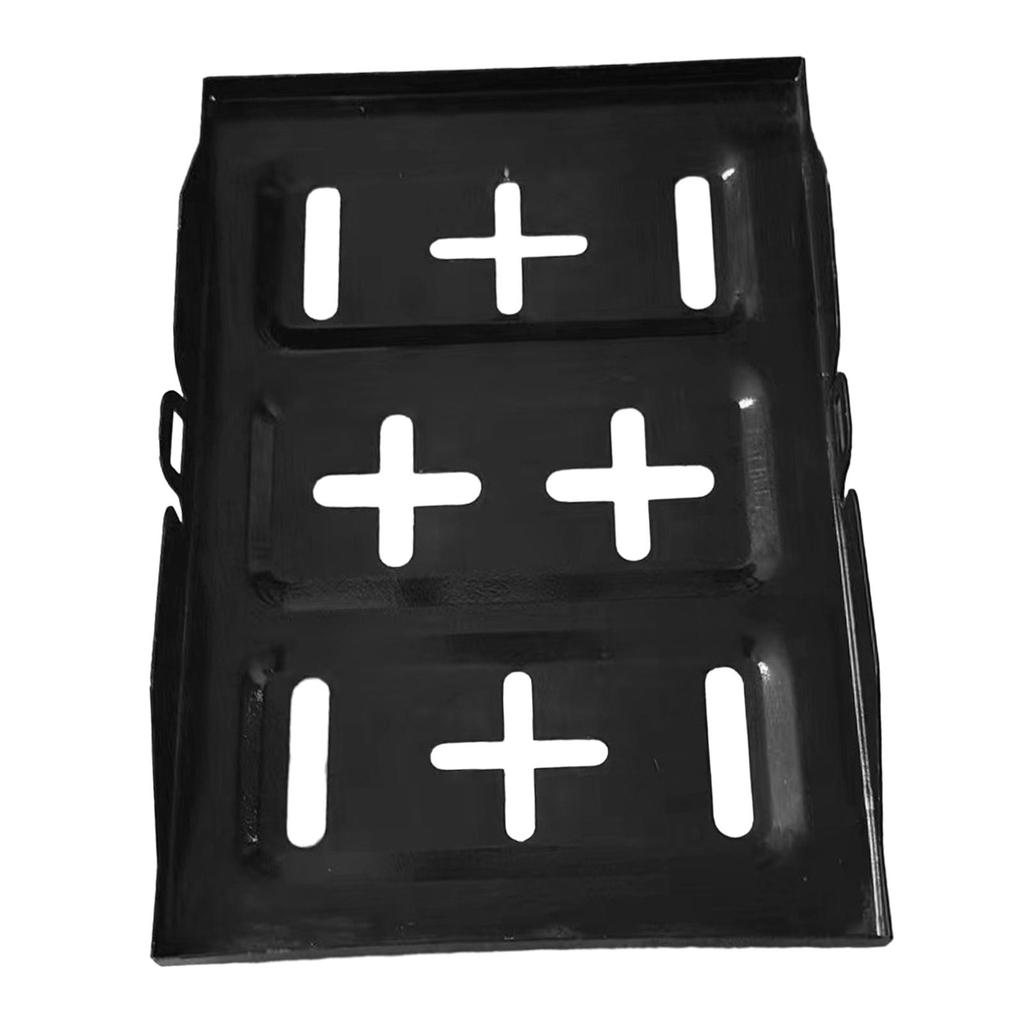 Car Battery Holder Battery Fixing Holder Battery Tray Bracket Battery Installation Tray for SUV Truck RV Cars Engine Repair