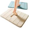 1PC New Thickening Non Slip Carpet Bath Mat Bathroom Coral Velvet Memory Foam Doormat Rug Water Abso