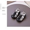 Summer children's creek sandals single mesh boys' sports sandals hollow fashion girls' bag head shoes non-slip soft sole