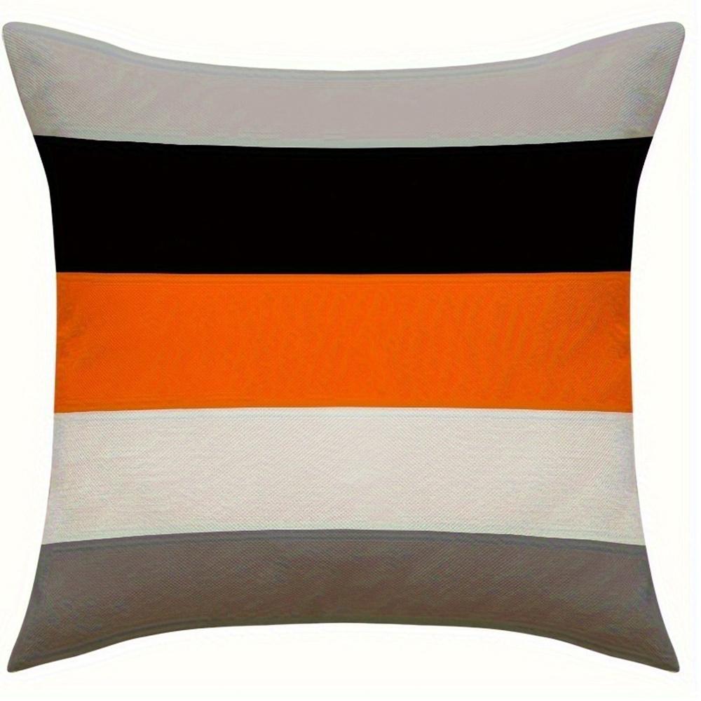 

Геометрические наволочки с цветными блоками - Смелый современный декорЧехол на подушку для дивана в гостиной, украшение для спальни 16x16Inch