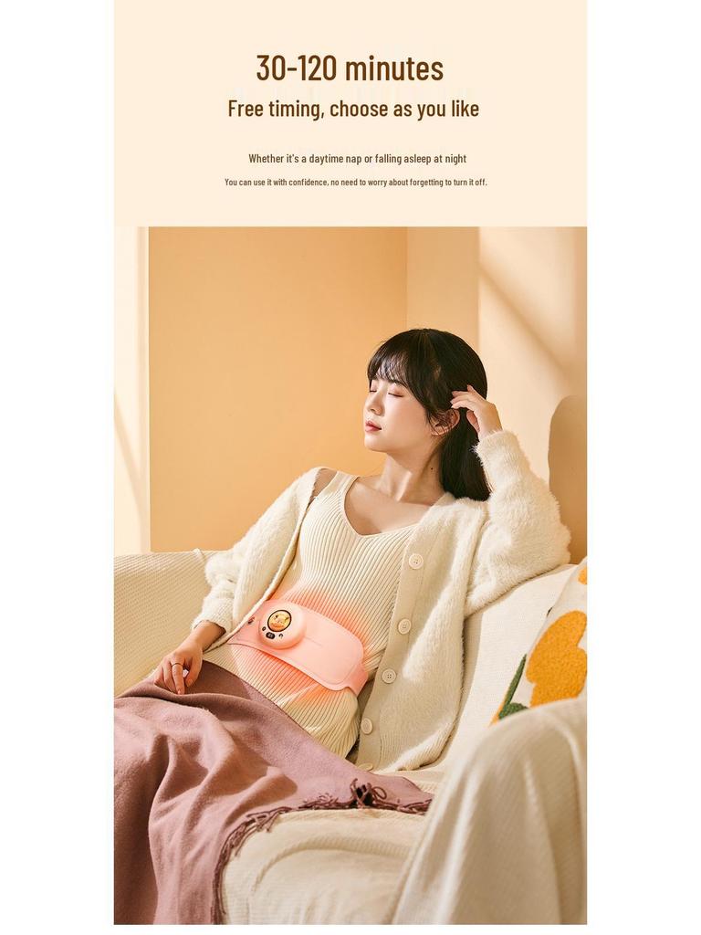 Wireless Heating Waistband with Temperature Control & Lumbar Support