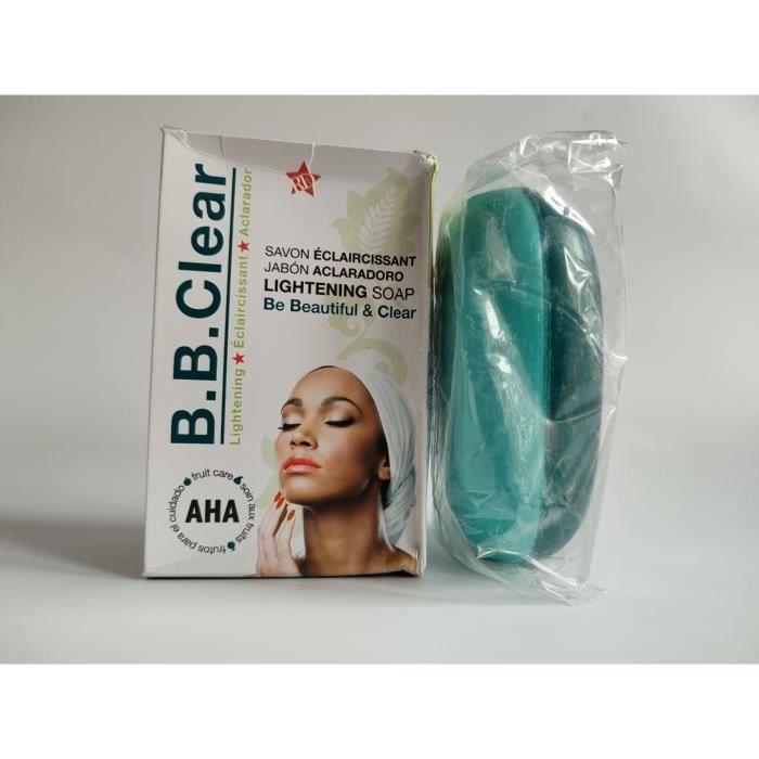 Savon Éclaircissant - B.B.Clear - Efficacité Exfoliante - Actifs Dépigmentants - Répare Les Taches Brunes