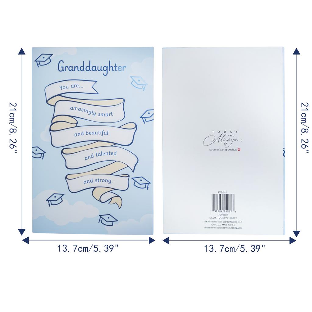 Foreign Trade Export Greeting Card European And American Simple Design Waterproof And Non-Halo Ink Support Logo Size 27.4 * 21Cm