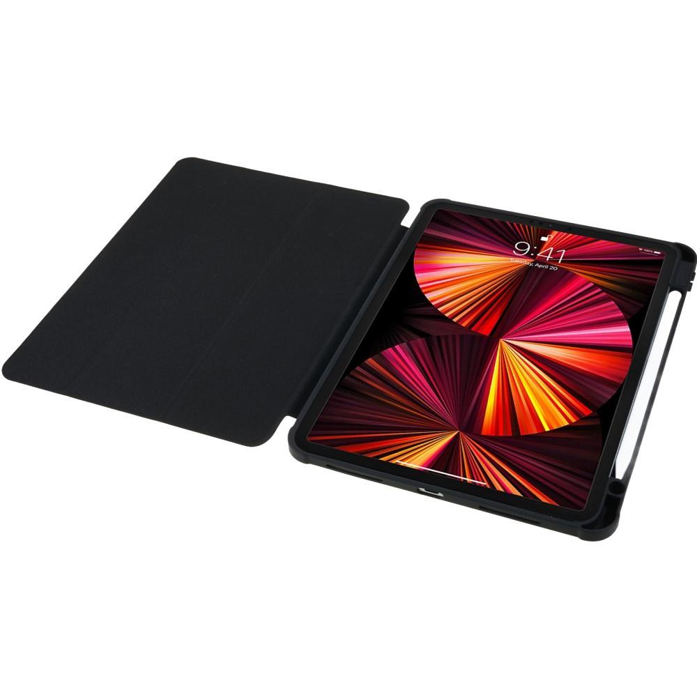 Case for iPad Pro 11" M2 2022 / M1 2021 / 2020 / 2018, Smartcase Hybrid, with stylus holder, black