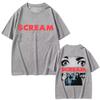Summer Unisex Tshirt Printed With Patterns Summer Short Sleeved Street Style Casual Pure Cotton Clothing Tshirt