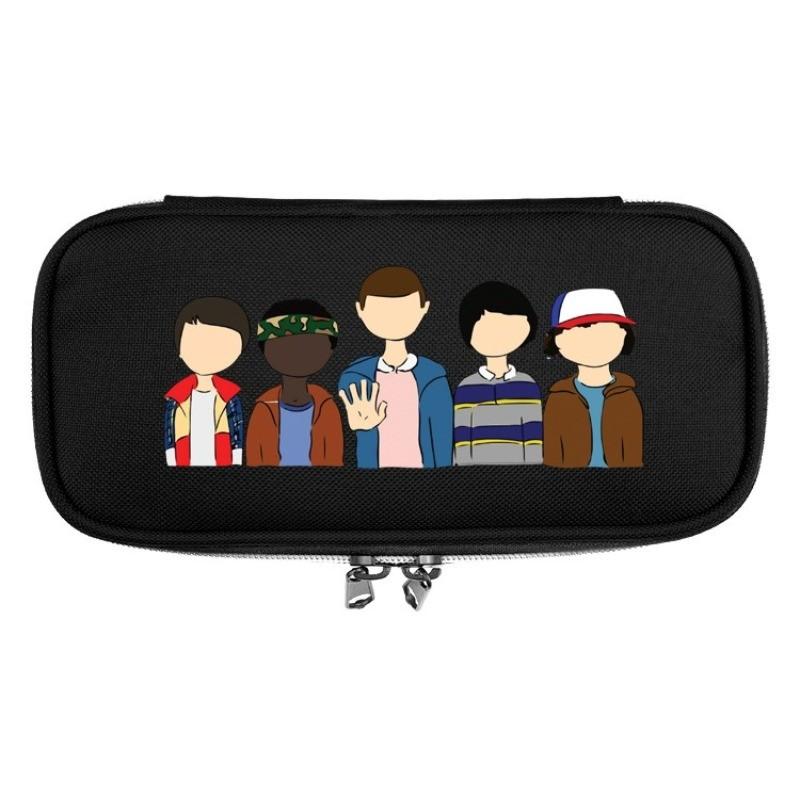 Student Școală Străin Impermeabil Portabil Etui pentru Creioane Cutie pentru Creioane Cutie pentru Articole de Papetărie Etui pentru Stilouri Desen Animat Anime