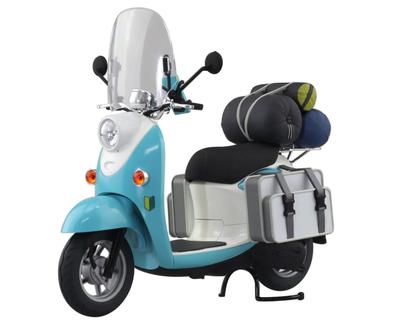Aoshima Bunka Kyozai Camp Season 3 The Bike Series Shima Scooter Scale Plastic Model Laid-Back No. YU-01 Rin's 1/12 Pre-Colored (Motorcycle)