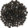 110/220/450 black acrylic heart-shaped beads 7mm round, with loose spacing beads in a heart-shaped pattern, used for DIY bracelet and jewelry making