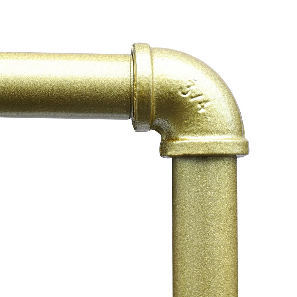 110cm Coat Rack Iron Industrial Clothing Rack Pipe Garment Display Stand Clothes Rack Organizer for Home Stores Office