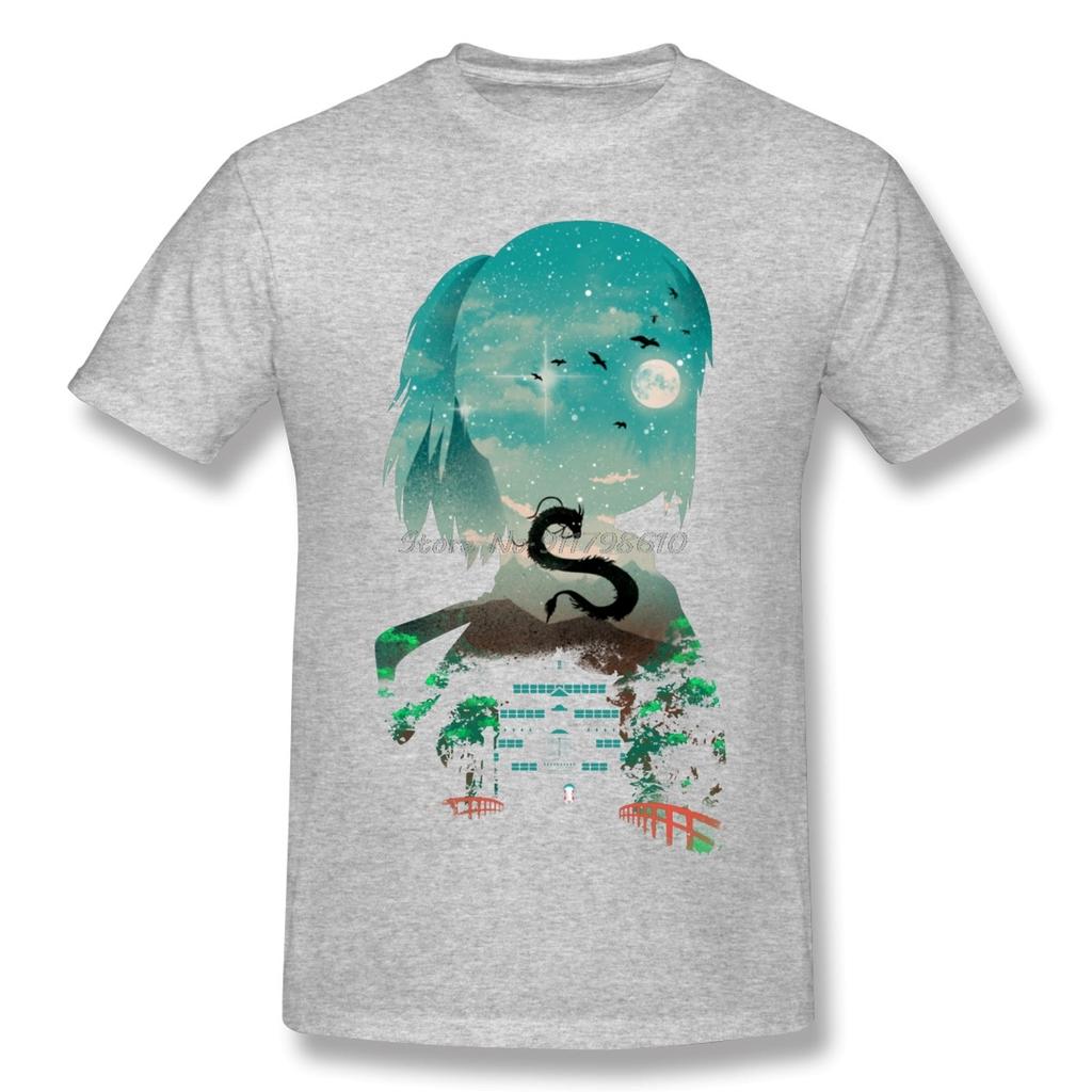 Spirit Anime Midnight Delivery Men T Shirt Cotton Short Sleeve Clothes T-shirt Men Tees Harajuku Streetwear