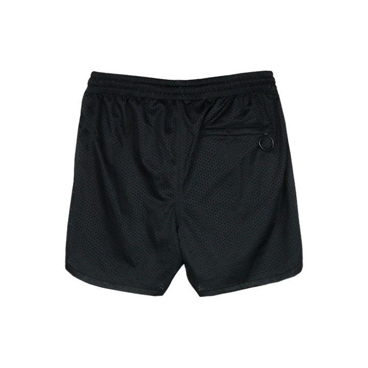 Off-White Caravaggio Arrows Mesh Shorts Black/Multicolor Men Streetwear OMCI005S201010041088