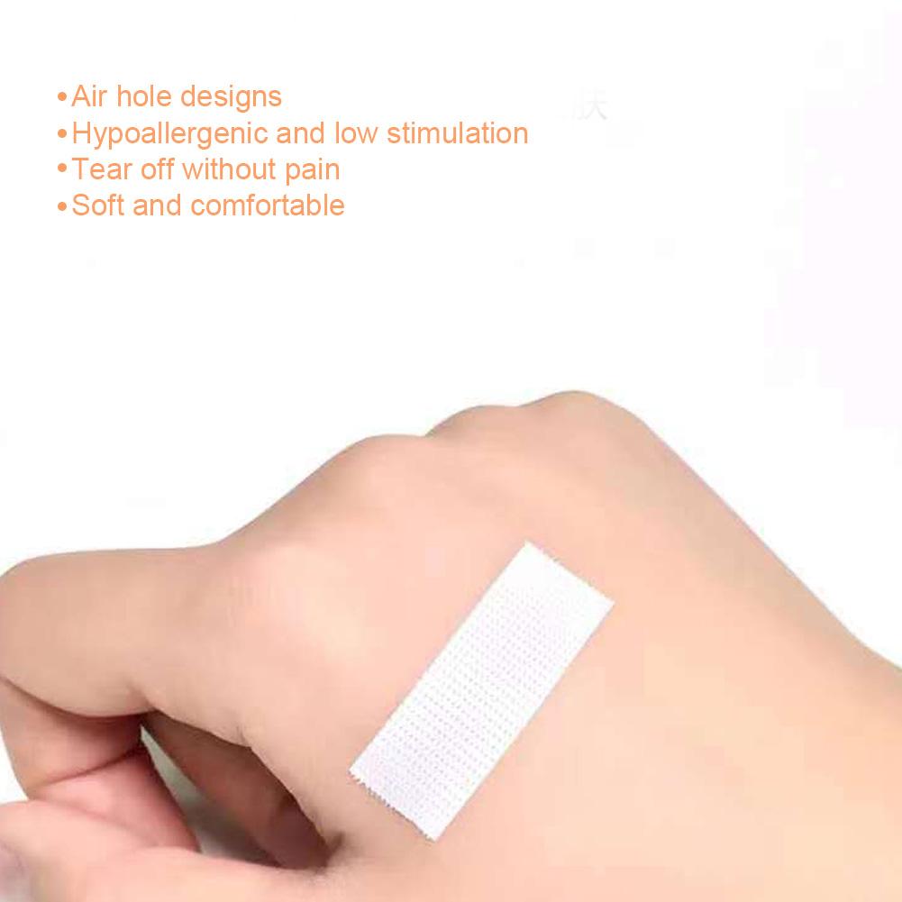 5pcs Breathable Grafting False Eyelash Isolation Tape Anti Allergic Air Hole Adhesive Tape