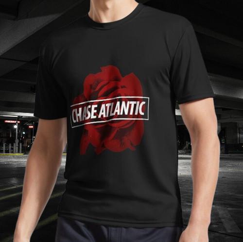 Chase Atlantic Rose Logo Active T-Shirt Funny Size Mode American T-shirt S разноцветный