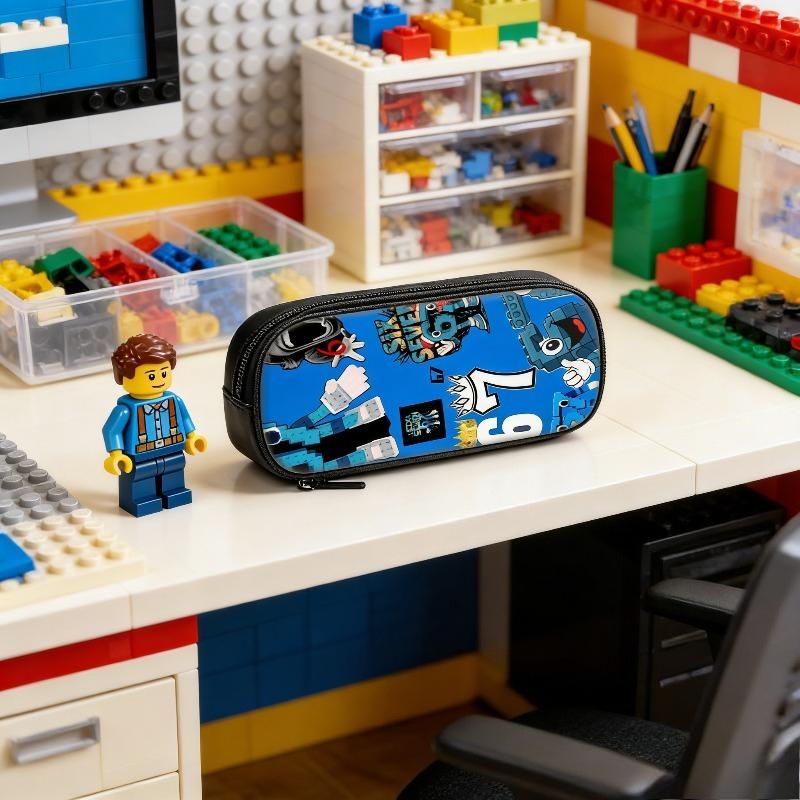 Großes Fassungsvermögen Einlagiges Federmäppchen Sechs Sieben Schüler Schreibwaren Aufbewahrungsbox Grundschulkinder Zeichenwerkzeugtasche