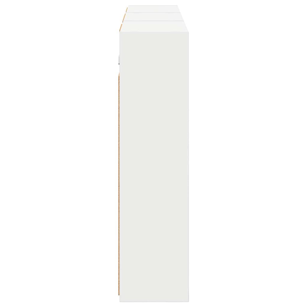 Bathroom Cabinet Set 3 pcs 126 x 16 x 62.5 cm Engineered Wood
