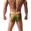 Men Panties Solid Color Breathable Low Waist Elastic U Convex Anti-septic Underwear Bulge