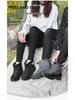 Women's Thick Sole Cotton Boots: High-top, Velvet-lined, Warm Snow Boots