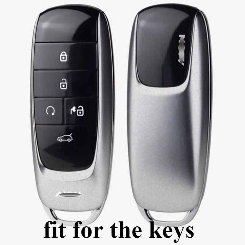 Soft Tpu Car Key Cover Transparent Remote Protector Case Shell Holder For Gac Aion Y Plus S V Lx Ia5 Keyless Go Accessories