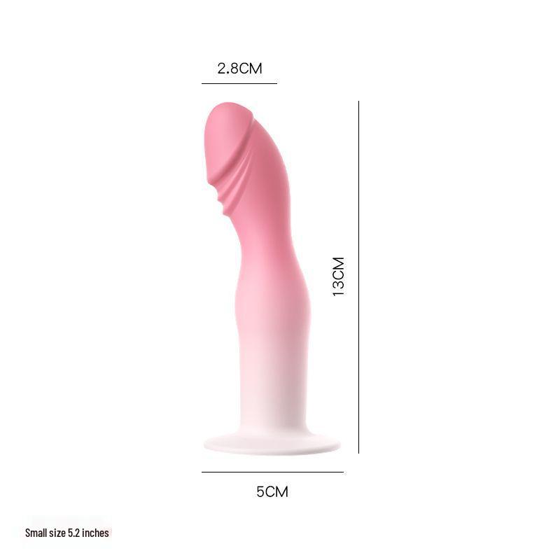 Gradient Silicone Female Masturbator Toy