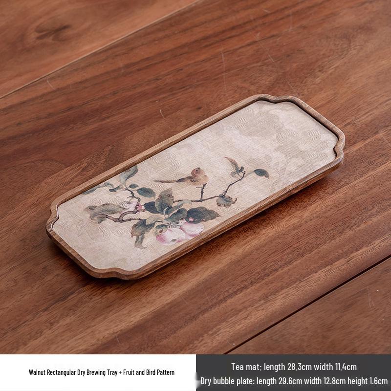 Shanchongshan Walnut Wood Dry Tea Tray