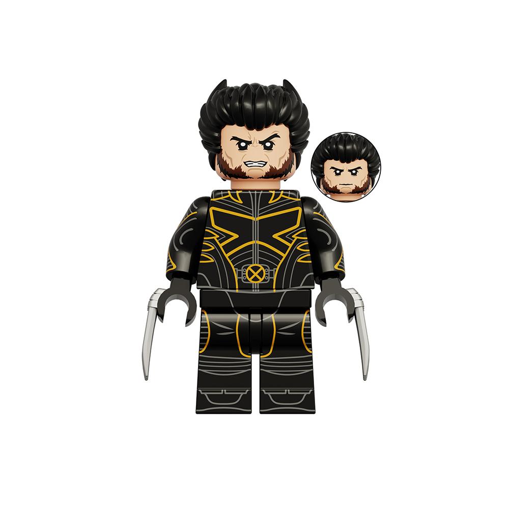 8pcs Deadpool & Wolverine Minifigure Set Ornaments Toys Supplies