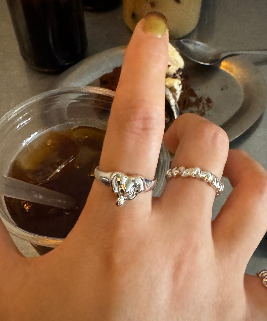 Le Chouchou Syrup Heart Ring (925 Silver) (Type A)
