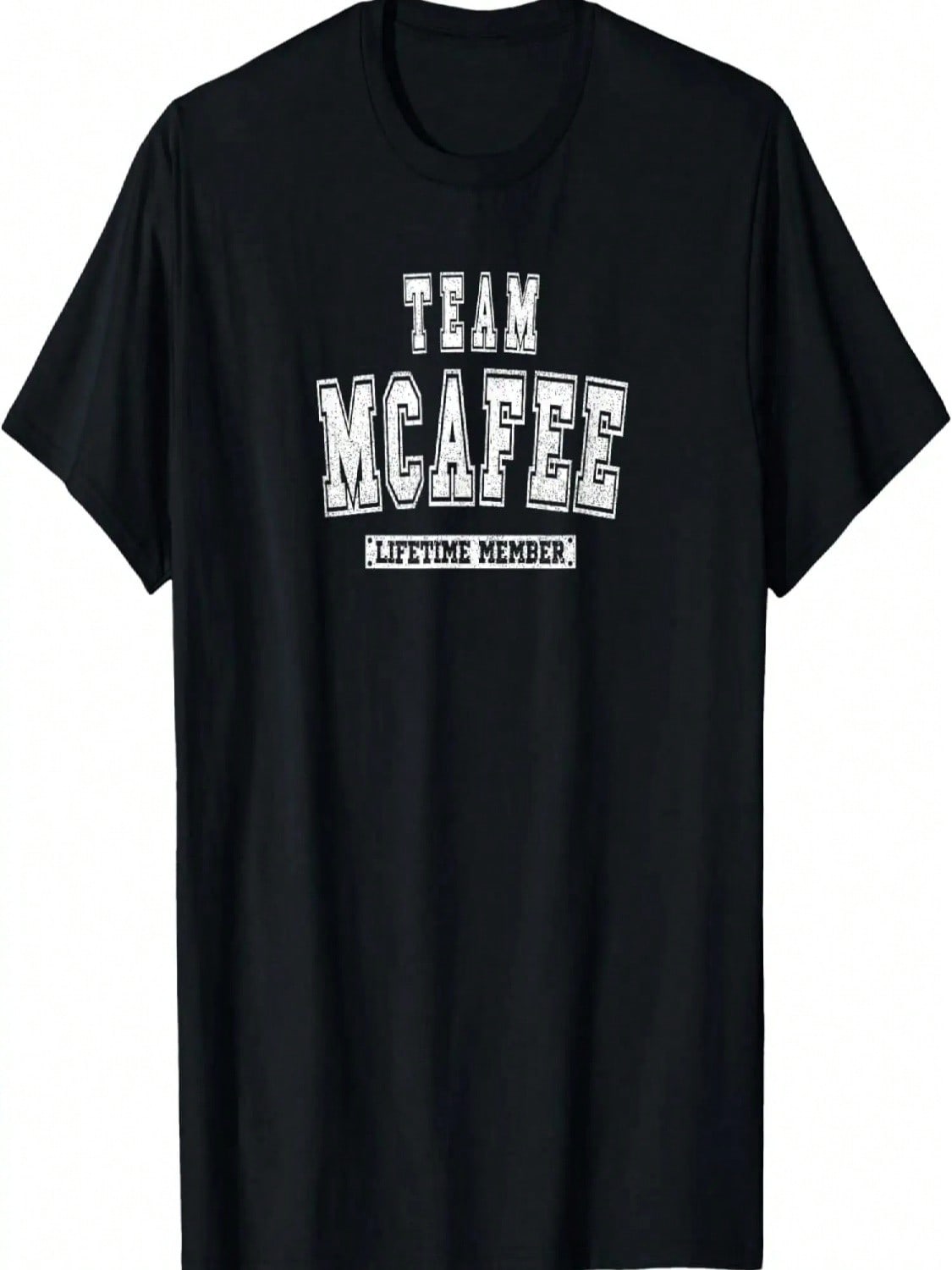 Team MCAFEE Lifetime Member Family Last Name T-Shirt S разноцветный